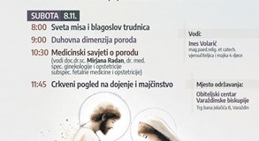 OBITELJSKI CENTAR VARAŽDINSKE BISKUPIJE ORGANIZIRA DUHOVNU PRIPRAVU KROZ TRUDNOĆU I ZA POROD - OBAVEZNE PRIJAVE