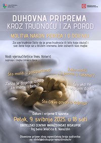 Treći susret duhovne pripreme kroz trudnoću i za porod